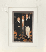 Photograph with Gordie Howe