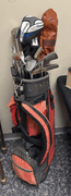 Complete Set of Golf Clubs and Bag