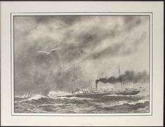 The Kyle in Rough Water by Ted Drover (1907-1980)
