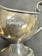 Vintage NORDDEUTSCHER LLOYD BREMEN CRUISE LINE Silver-Plated Milk Jug