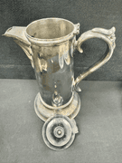 Vintage Tall Silver-Plated Teapot