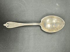 Vintage Silver-Plated Serving Spoon