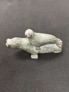 Seal and Pup by Unknown Artist (Signed in Syllabics)