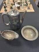 Anglo-American Oil Co. Ltd Silver Plated Tea Set