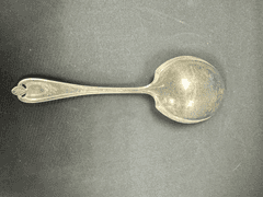 Vintage Silver-Plated Serving Spoon
