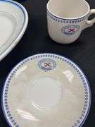 Assortment of 'Red Cross Line' Dinnerware