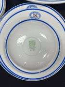 Assortment of 'Red Cross Line' Dinnerware