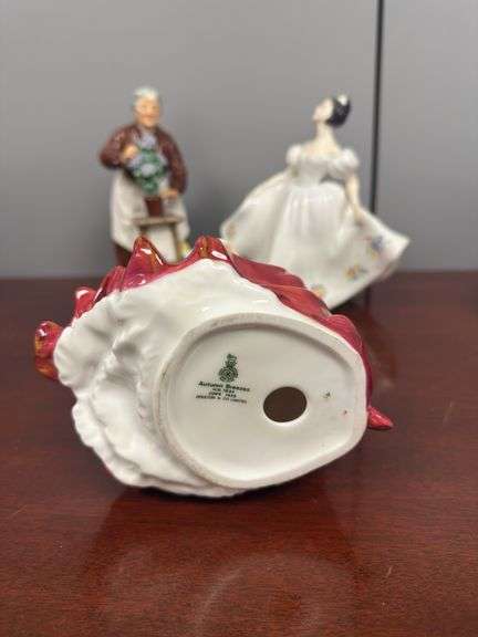 Three Porcelain Doulton Figurines