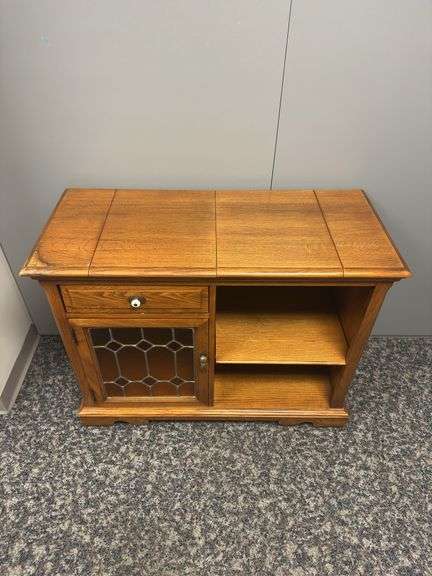 Sideboard with Opening Bar Top