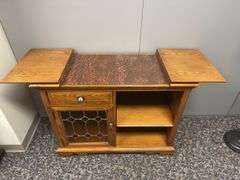Sideboard with Opening Bar Top