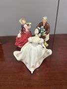 Three Porcelain Doulton Figurines