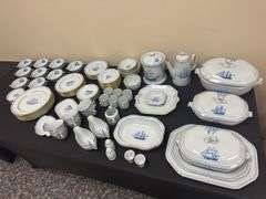 108 Piece Spode 'Trade Winds Blue' China Set
