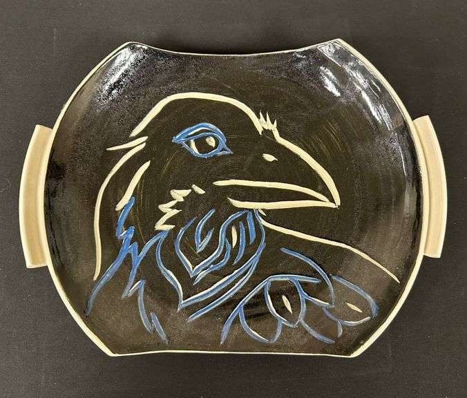 Blue Moon Pottery Plate