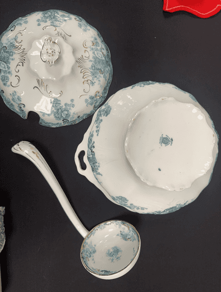 Wilkinson Arcadia Porcelain Soup Tureen with Ladle