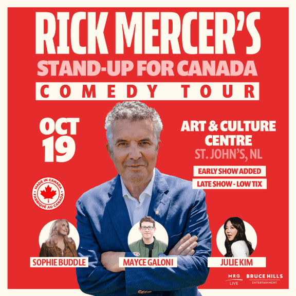 Rick Mercer Stand Up for Canada Comedy Tour