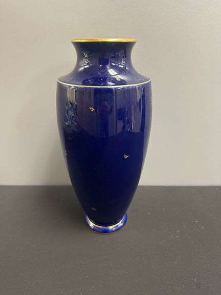 Gold-Gilded Sèvres Porcelain Vase