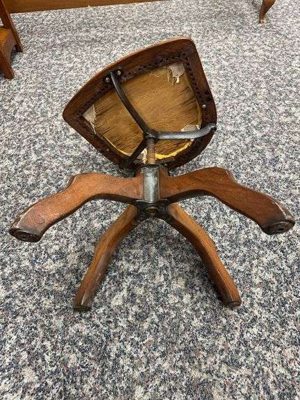 Antique Piano Stool