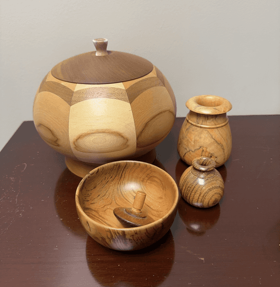 NL Made Wooden Vases
