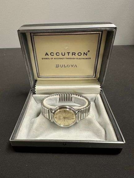 Bulova Watch with Case