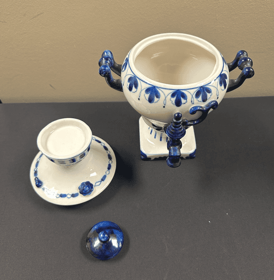 Gzhel Porcelain Samovar