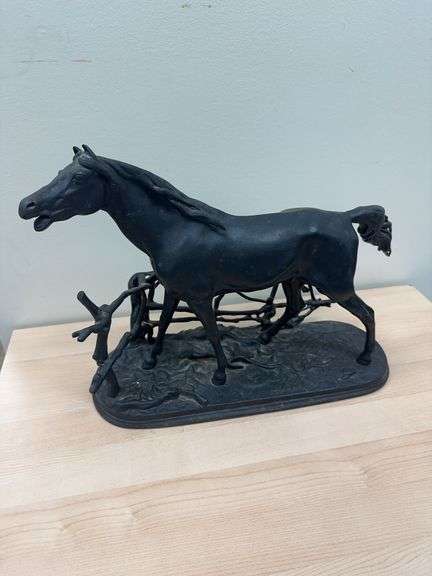 Metal Horse Statue