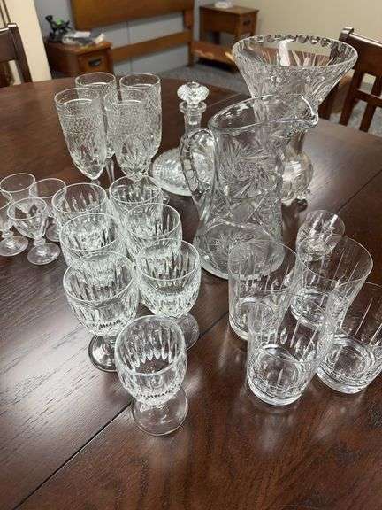 23 Piece Crystal Set