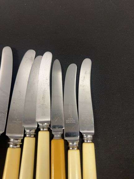 Set of Nine Butter Knives