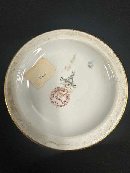 Gold-Gilded Sèvres Porcelain Vase