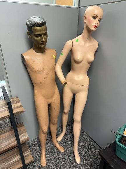 Two Incomplete/ Damaged Mannequins