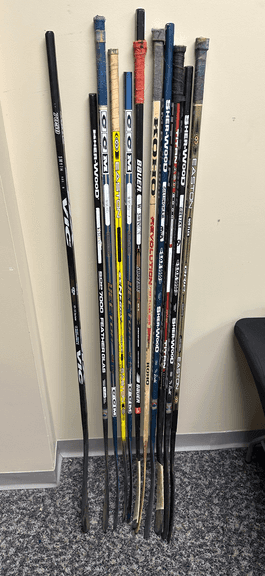 Used Hockey Sticks