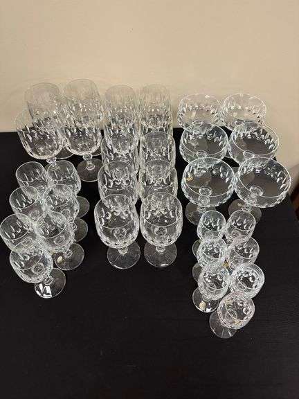 Crystal Glassware Set