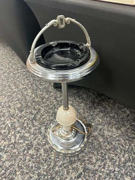 Art Deco Ash Tray and Lamp