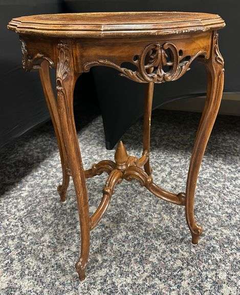Antique Wood Side Table
