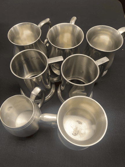 Pewter Mugs