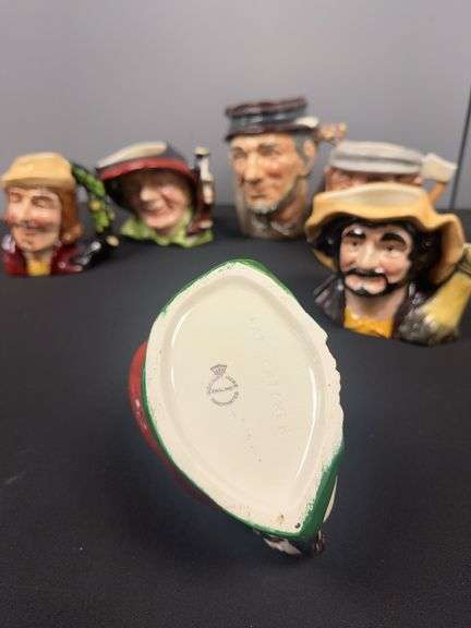 6 Toby Jugs