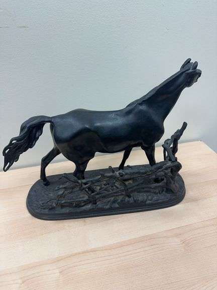 Metal Horse Statue