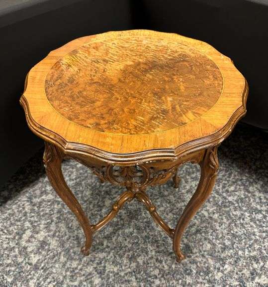 Antique Wood Side Table