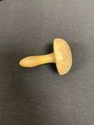 Canadian Women’s Army Corps Cap and Wood Spinning Top