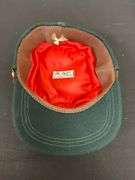 Canadian Women’s Army Corps Cap and Wood Spinning Top