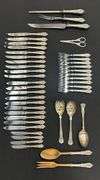 43 Piece Silverware Set