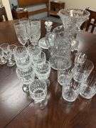23 Piece Crystal Set