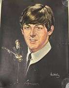 Set of 4 Vintage Beatles Posters