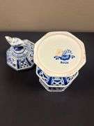 Boch - Delfts Blue Covered Urn