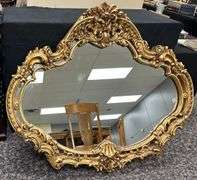 Large Gold Wall Mirror