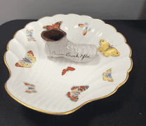 Decorative Plate and Porcelain Boot