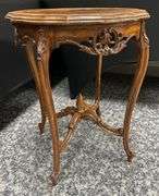 Antique Wood Side Table
