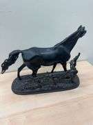 Metal Horse Statue