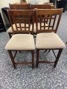 Set of 4 Upholstered Chairs