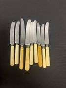 Set of Nine Butter Knives