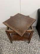 Swivel Top Side Table